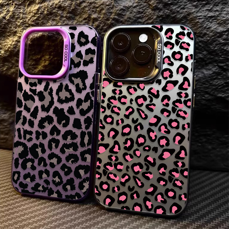 Fashion Aesthetic Leopard Prin - Phone Cases Aesthetic reseña y precio