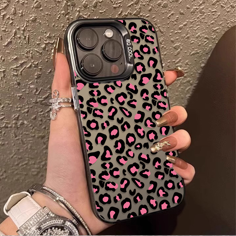 Fashion Aesthetic Leopard Prin - Phone Cases Aesthetic reseña y precio