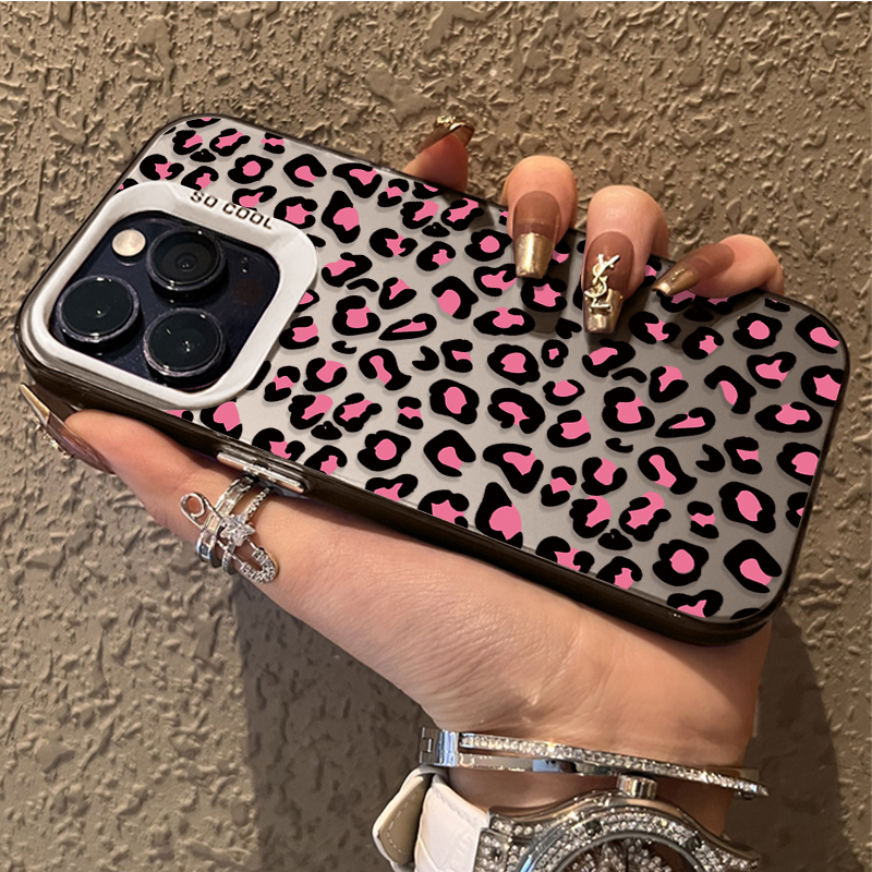 Fashion Aesthetic Leopard Prin - Phone Cases Aesthetic reseña y precio