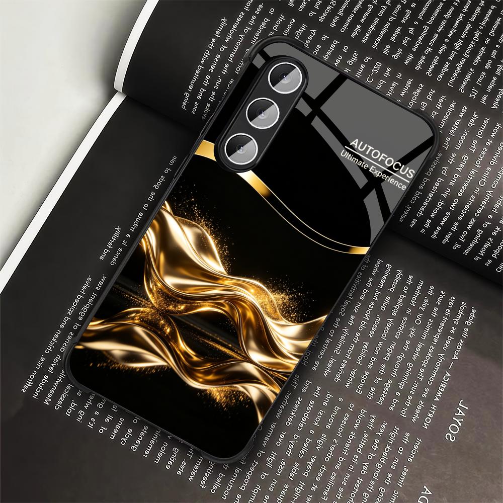 Luxury Metallic Gold Business  - Phone Cases Quad Lock reseña y precio