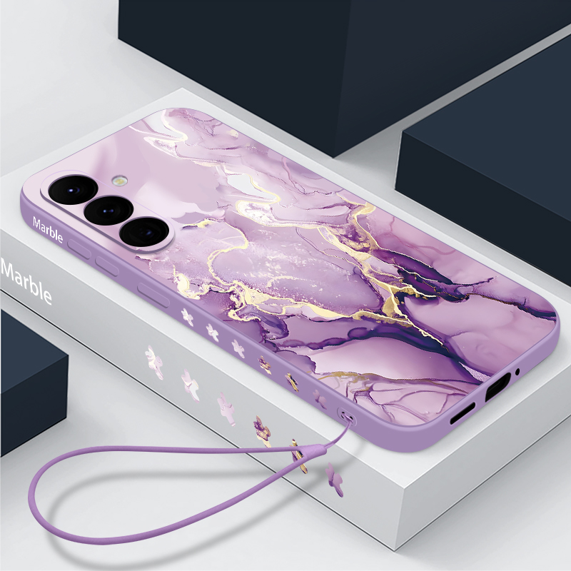 Colorful Marble Case For Samsu - Phone Cases Burga reseña y precio