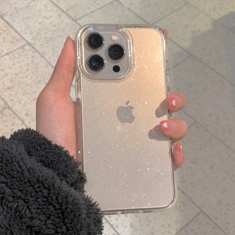 Luxury Clear Glitter Case For  - Phone Cases Arc reseña y precio
