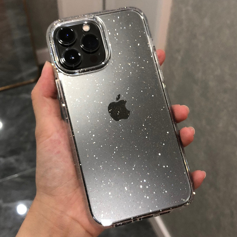 Luxury Clear Glitter Case For  - Phone Cases Arc reseña y precio