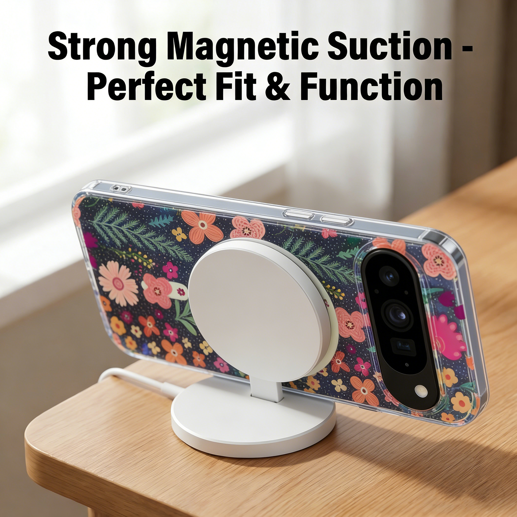 Luxury Spring Clear Glitter Pr - Phone Cases Aesthetic reseña y precio