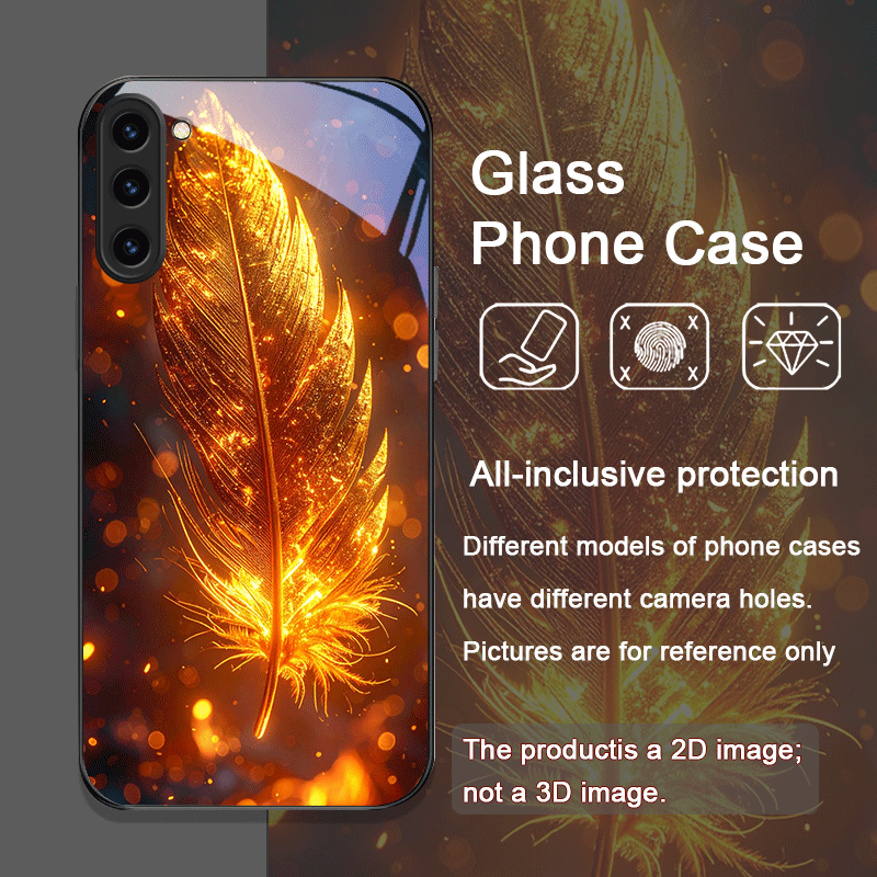 Aesthetic Phoenix Fire Feather - Phone Cases Samsung S25 Fe reseña y precio