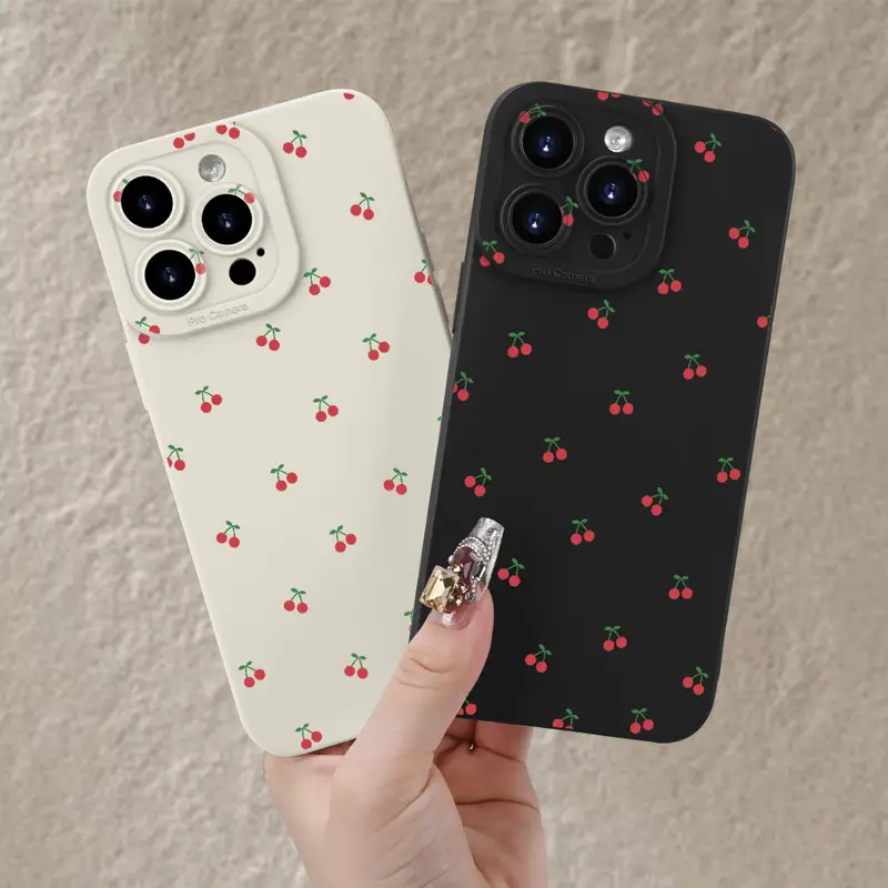 Cute Ins Cherry Case For iPhon - Phone Cases Arc reseña y precio