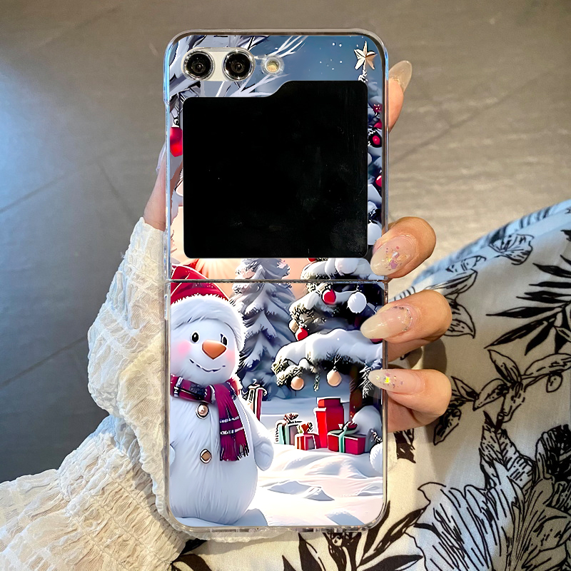 Christmas Snowman Elk Phone Ca - Phone Cases Z Fold 4 reseña y precio