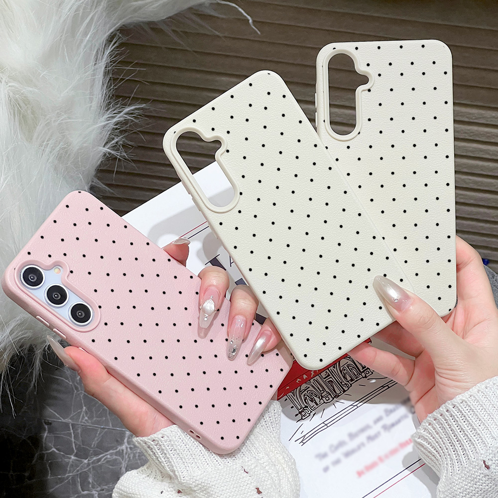 Ins Polka Dots Phone Case For  - Phone Cases Samsung S25 Fe reseña y precio
