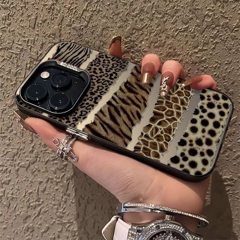Luxury Brown Leopard Y2K Phone - Phone Cases Burga reseña y precio