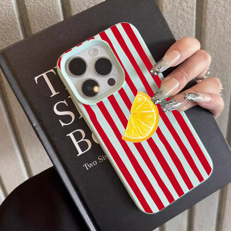 Fashion Lemon Pattern TPU Sili - Phone Cases For Iphone 16 reseña y precio
