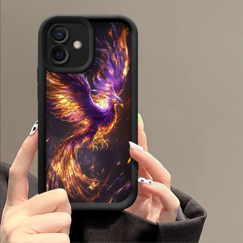 Aesthetic Golden Phoenix Fire  - Phone Cases Aesthetic reseña y precio