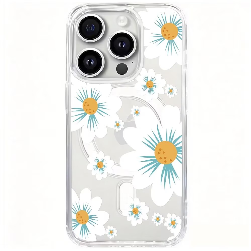 Floral Print Phone Case For iP - Phone Cases Magsafe reseña y precio