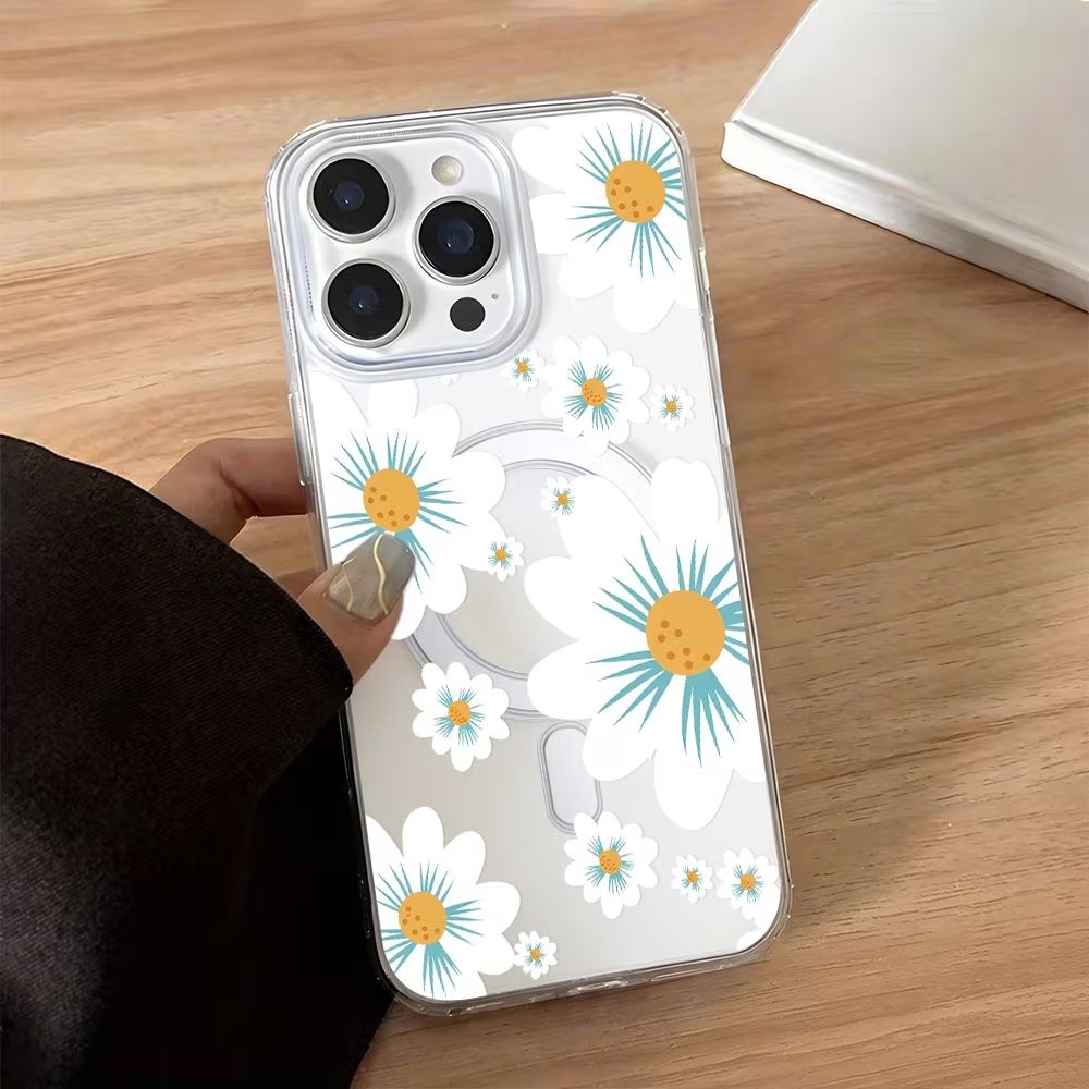 Floral Print Phone Case For iP - Phone Cases Magsafe reseña y precio