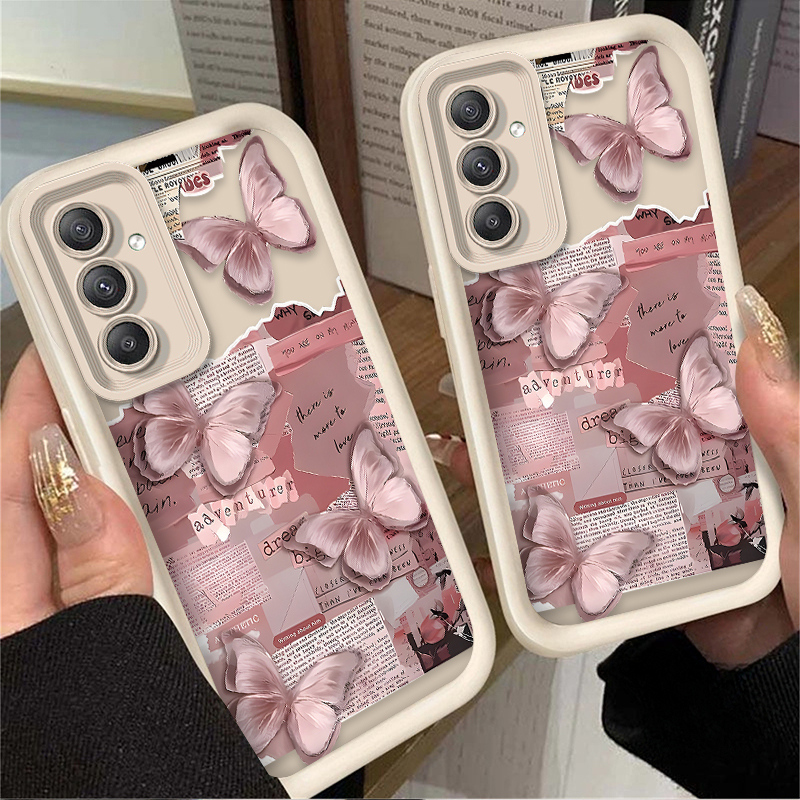 Pink Butterfly Aesthetic Case  - Phone Cases Aesthetic reseña y precio