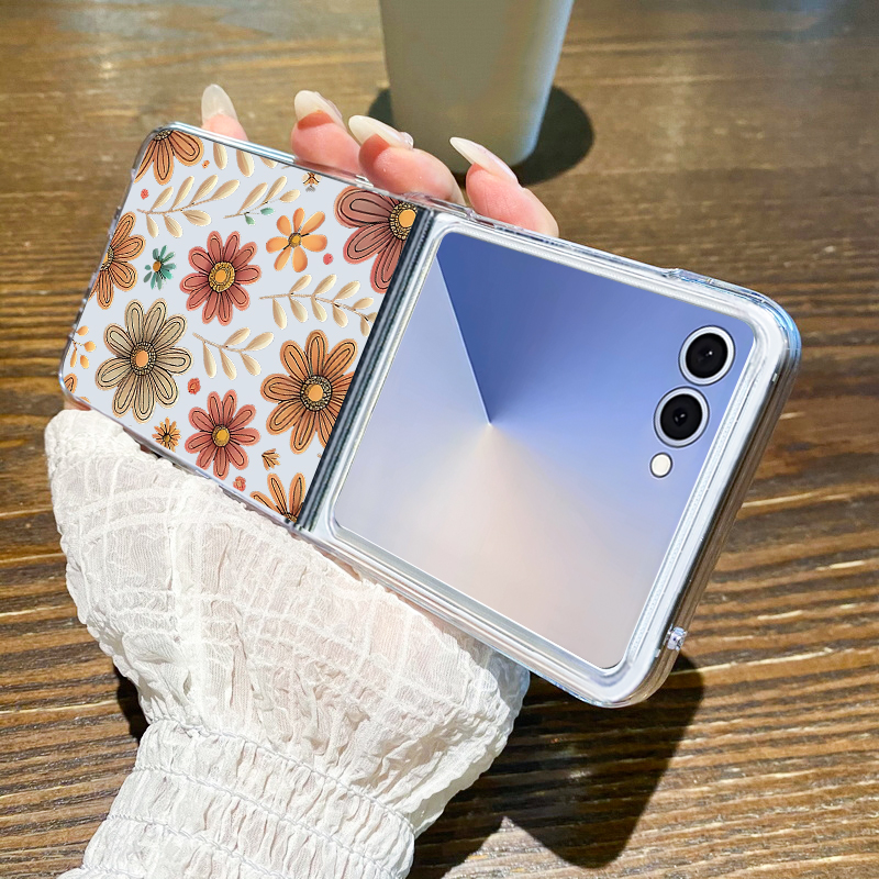 Realistic Floral Print Phone C - Phone Cases Z Fold 4 reseña y precio