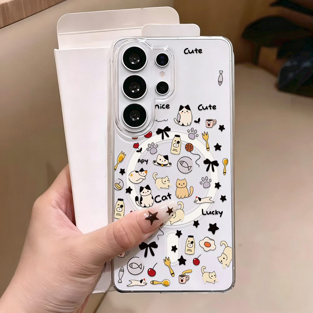 Cute Cat Magnetic Phone Case F - Phone Cases Magsafe reseña y precio