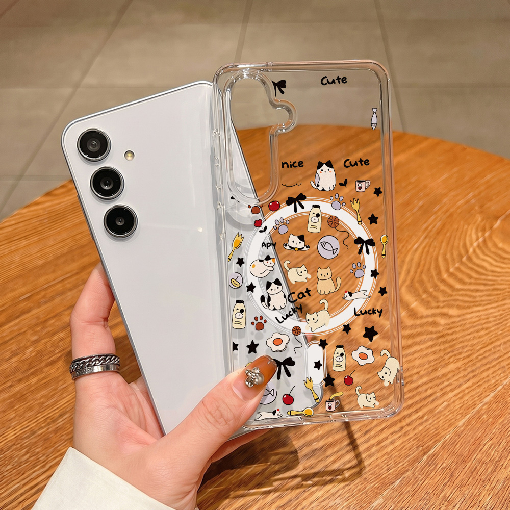 Cute Cat Magnetic Phone Case F - Phone Cases Magsafe reseña y precio