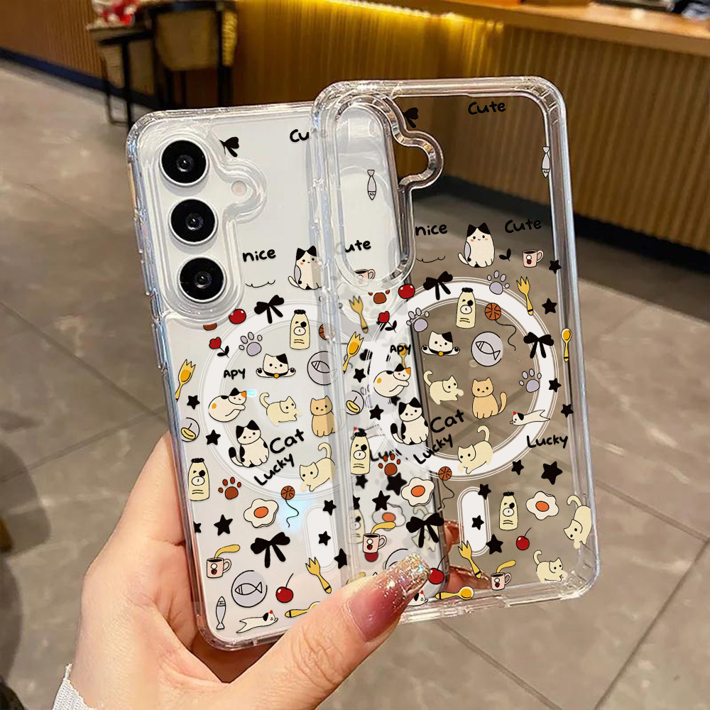 Cute Cat Magnetic Phone Case F - Phone Cases Magsafe reseña y precio