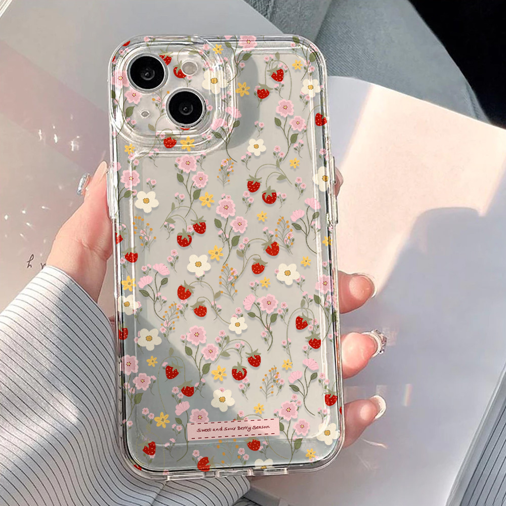 Aesthetic Floral Case For iPho - Phone Cases Aesthetic reseña y precio