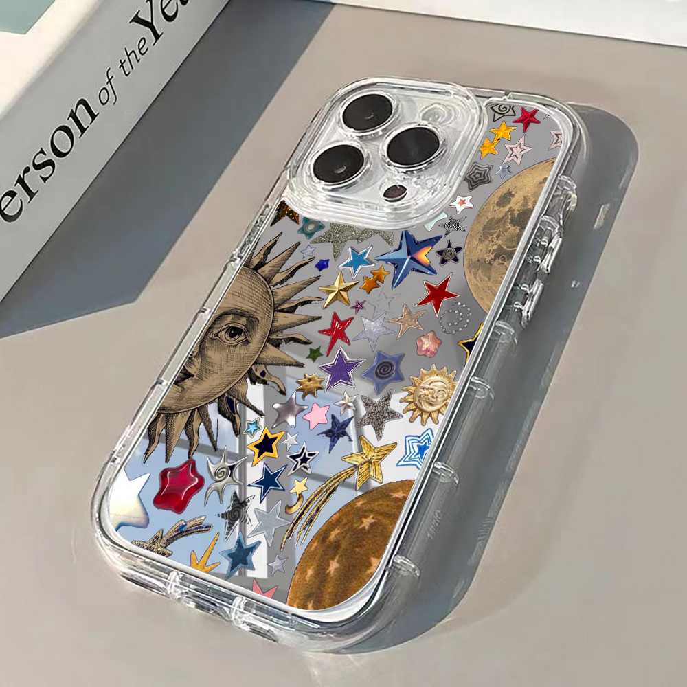 Celestial Gold Glitter Mirror  - Phone Cases Xs Iphone reseña y precio