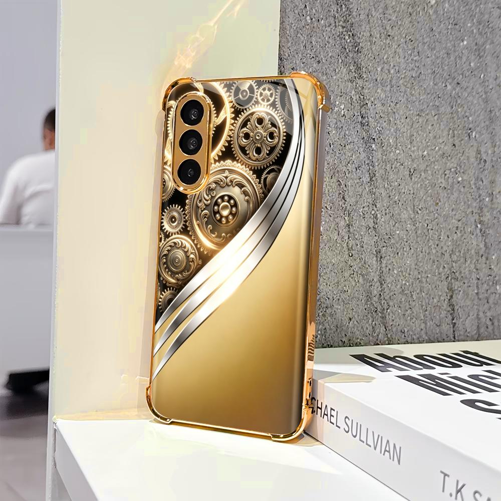 Ornate Vintage Golden Gear pho - Phone Cases Quad Lock reseña y precio