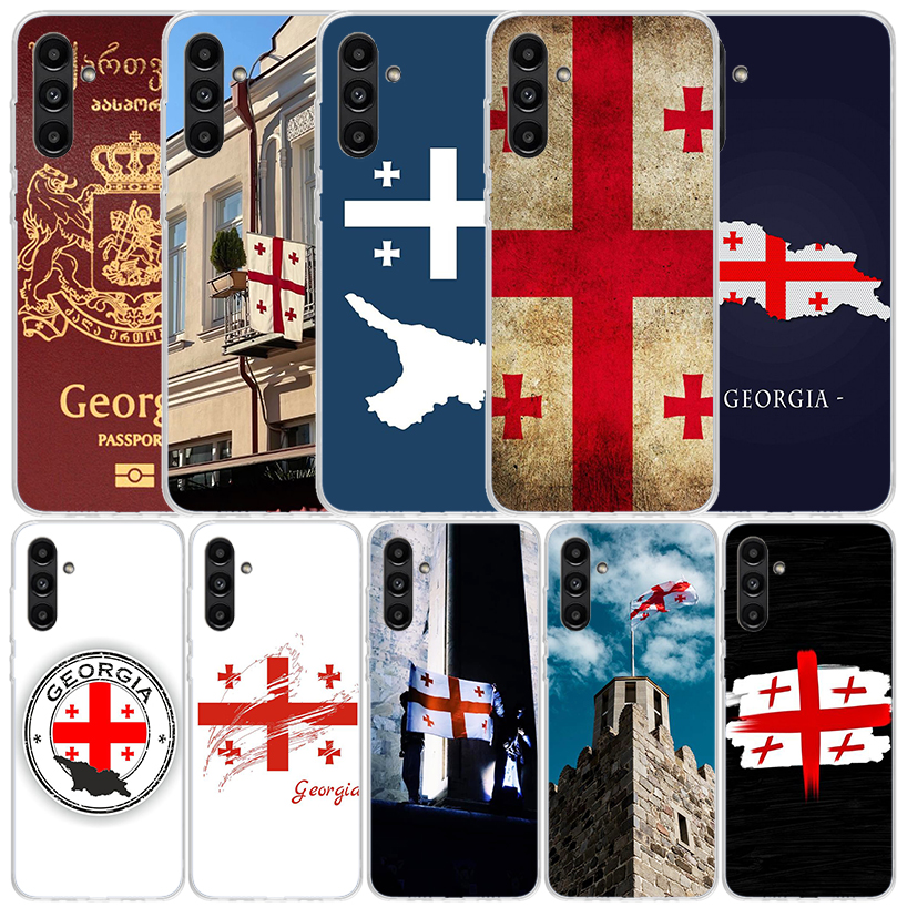 Georgia Flag Phone Case For Sa - Phone Cases Burga reseña y precio