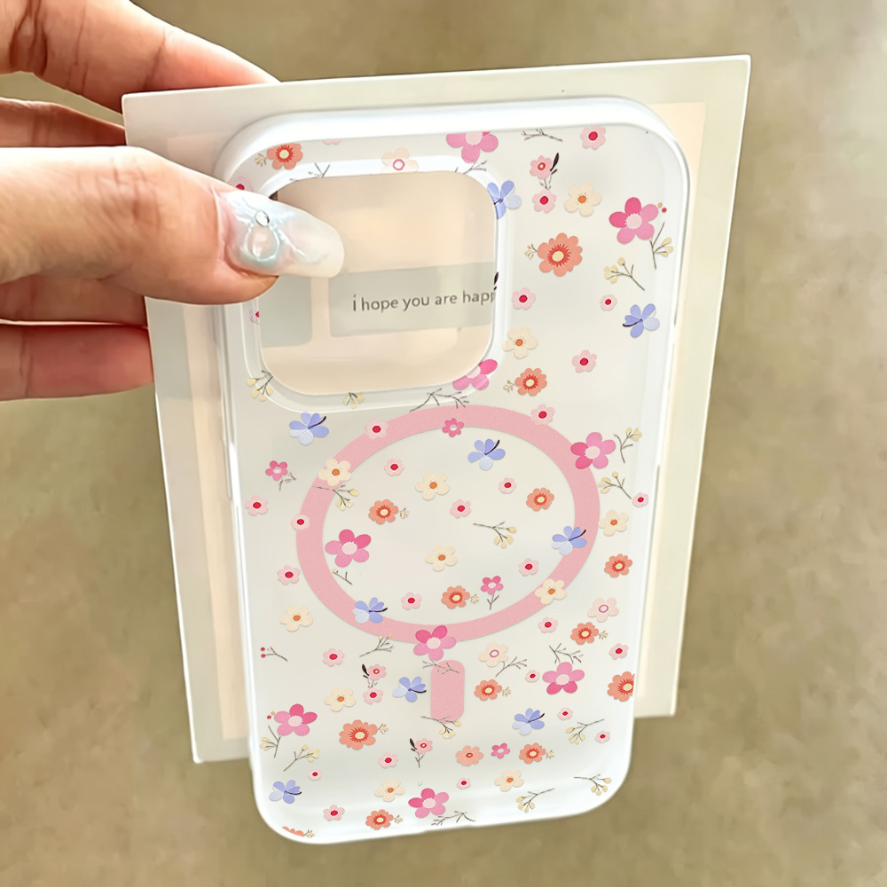 Flower Clear For Magsafe Phone - Phone Cases Magsafe reseña y precio