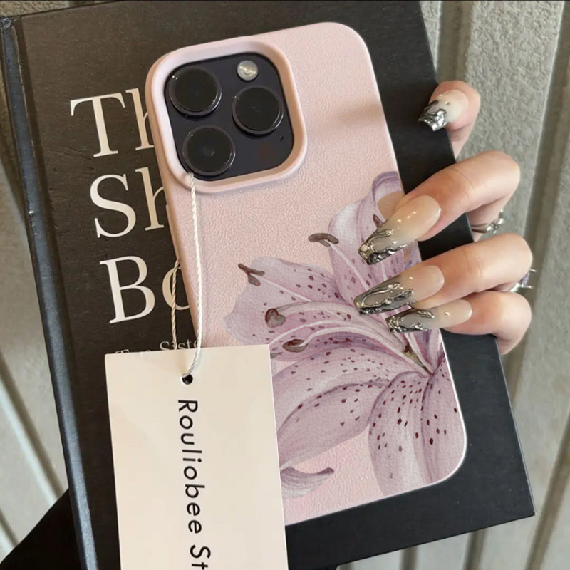 Purple Lily Flower Phone Case  - Phone Cases Xs Iphone reseña y precio