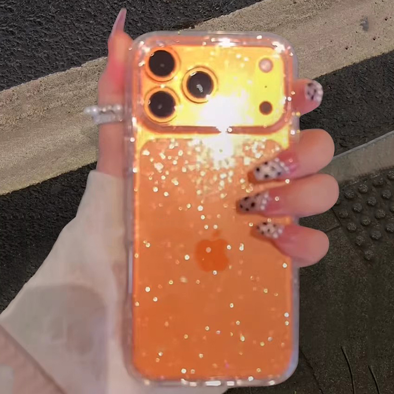 Luxury Bling Glitter Clear Cas - Phone Cases Arc reseña y precio