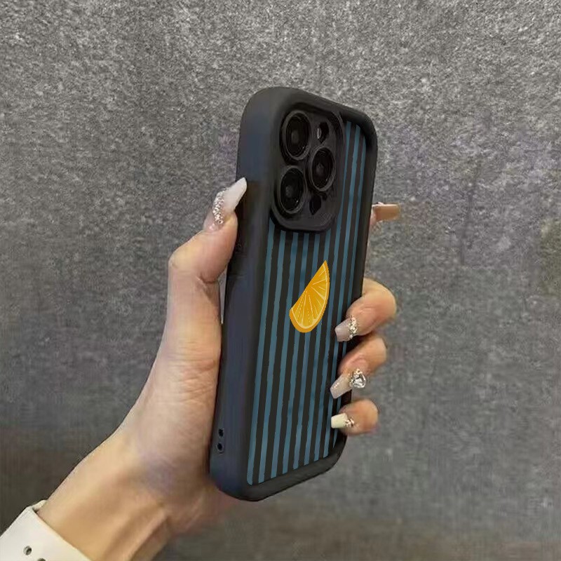 Striped Lemon Slice Pattern Ph - Phone Cases Xs Iphone reseña y precio