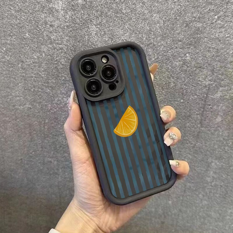 Striped Lemon Slice Pattern Ph - Phone Cases Xs Iphone reseña y precio
