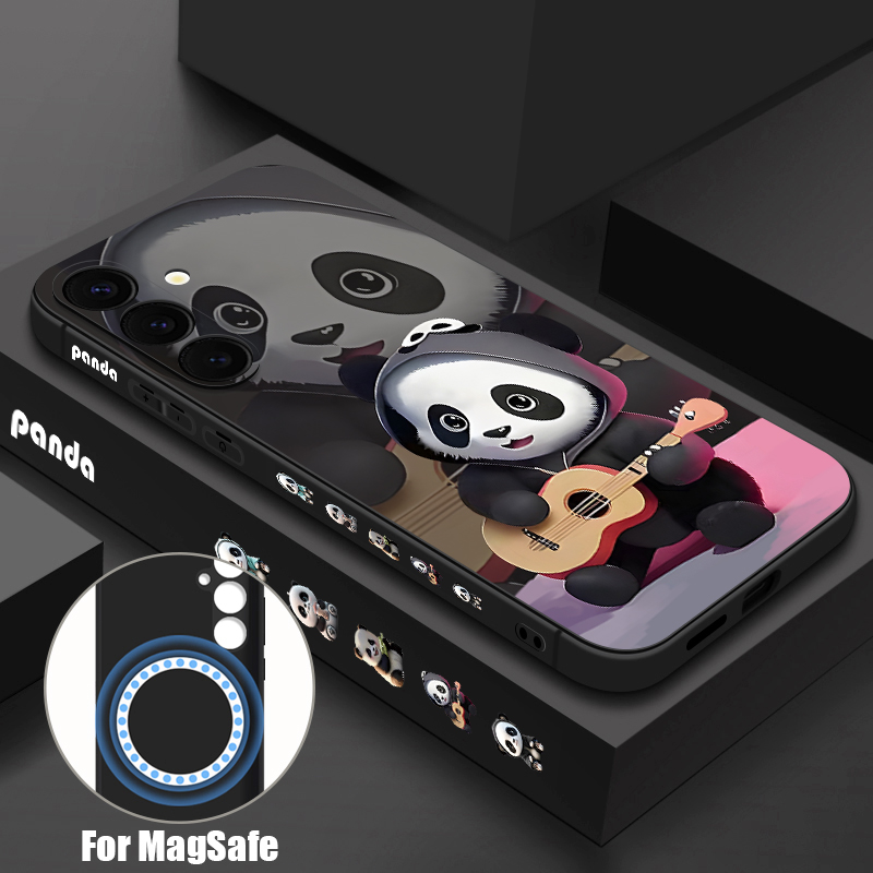 Guitar-playing Panda Case For  - Phone Cases Magsafe reseña y precio