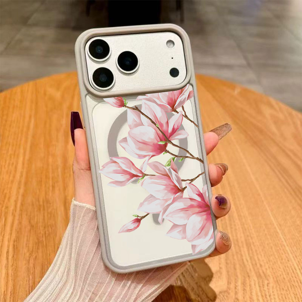 Fashion Flower Magnetic Phone  - Phone Cases Magsafe reseña y precio