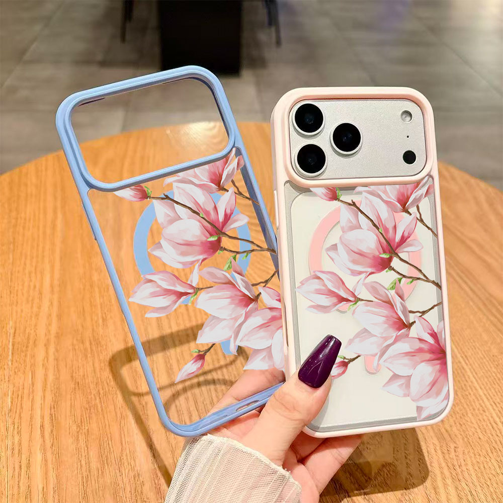 Fashion Flower Magnetic Phone  - Phone Cases Magsafe reseña y precio