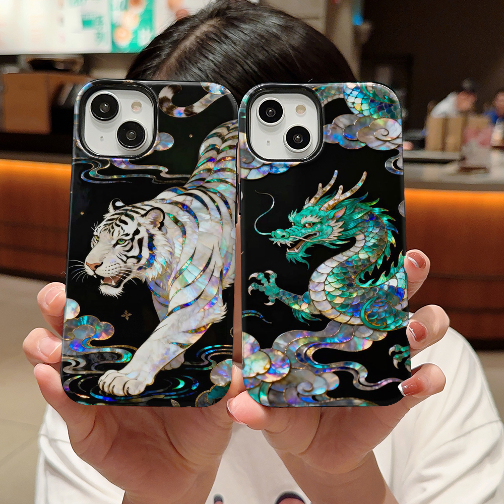 Stylish Tiger Dragon Marble Te - Phone Cases Xs Iphone reseña y precio
