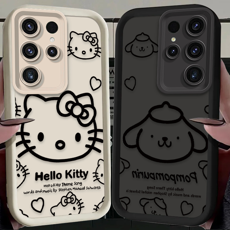 Sanrio Hello Kitty Pompom Puri - Phone Cases Samsung S25 Fe reseña y precio
