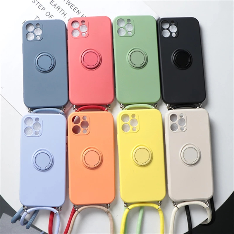 Necklace Lanyard Rope Ring Hol - Phone Cases Arc reseña y precio