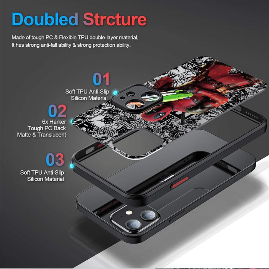 Marvel Funny Deadpool Case for - Phone Cases Xs Iphone reseña y precio