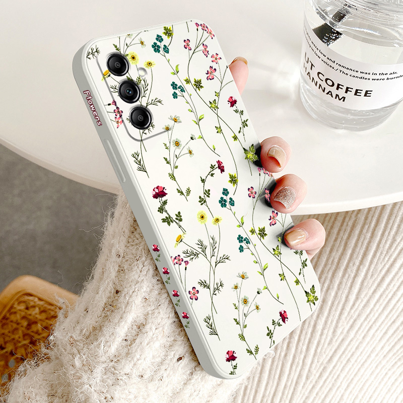A 14 Yellow Sunflower Silicone - Phone Cases Burga reseña y precio