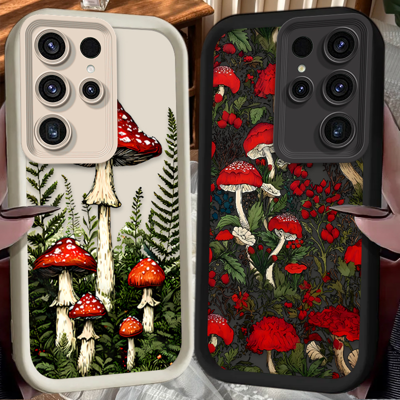 Mushroom Aesthetic Soft Phone  - Phone Cases Aesthetic reseña y precio