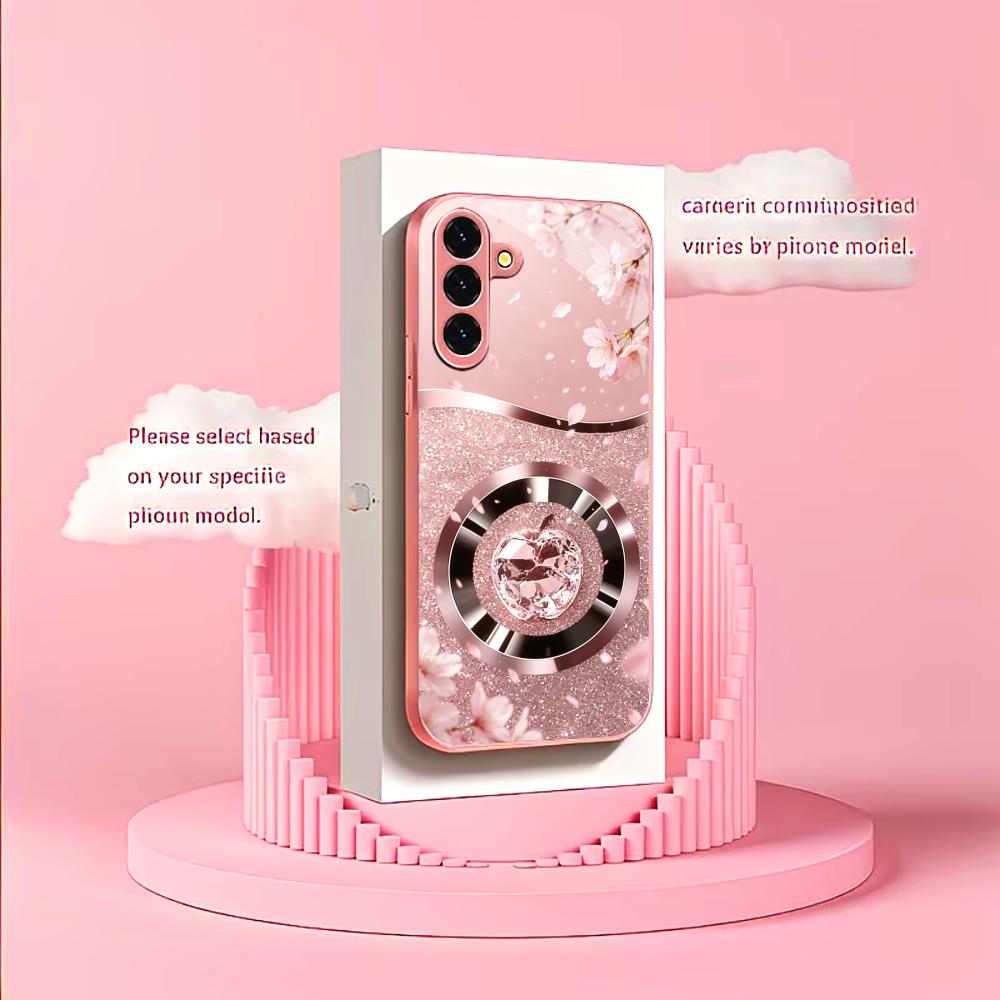 Blossom Glitter Apple Fashion  - Phone Cases Quad Lock reseña y precio