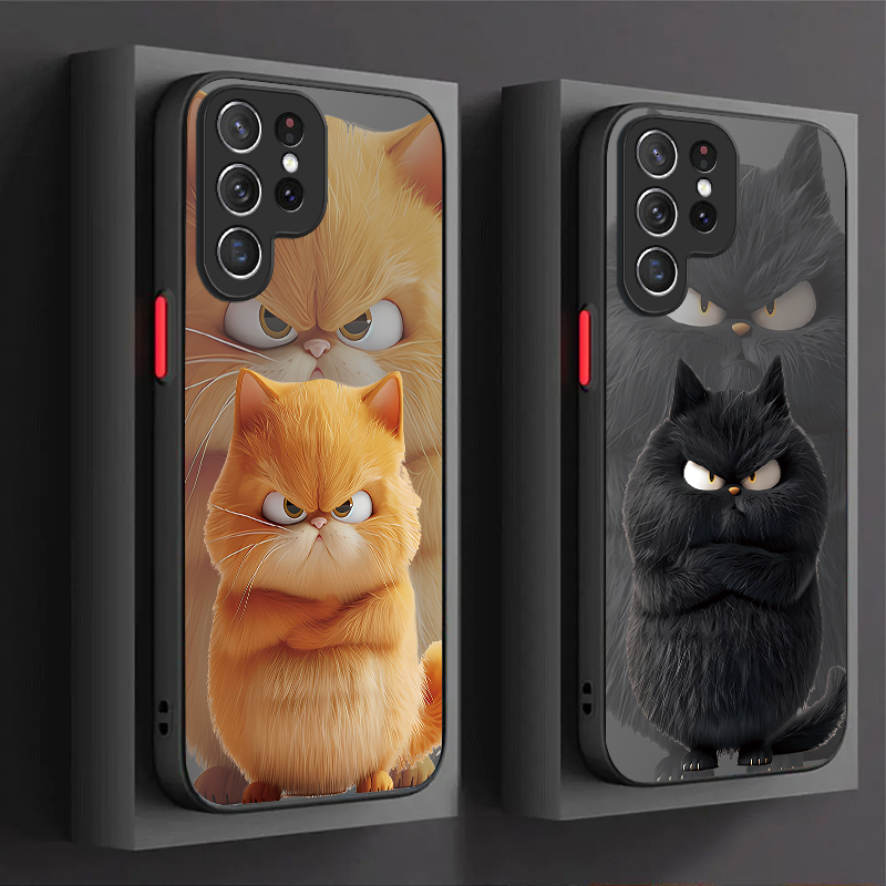 Angry Cat Couple Style Case fo - Phone Cases Samsung S25 Fe reseña y precio