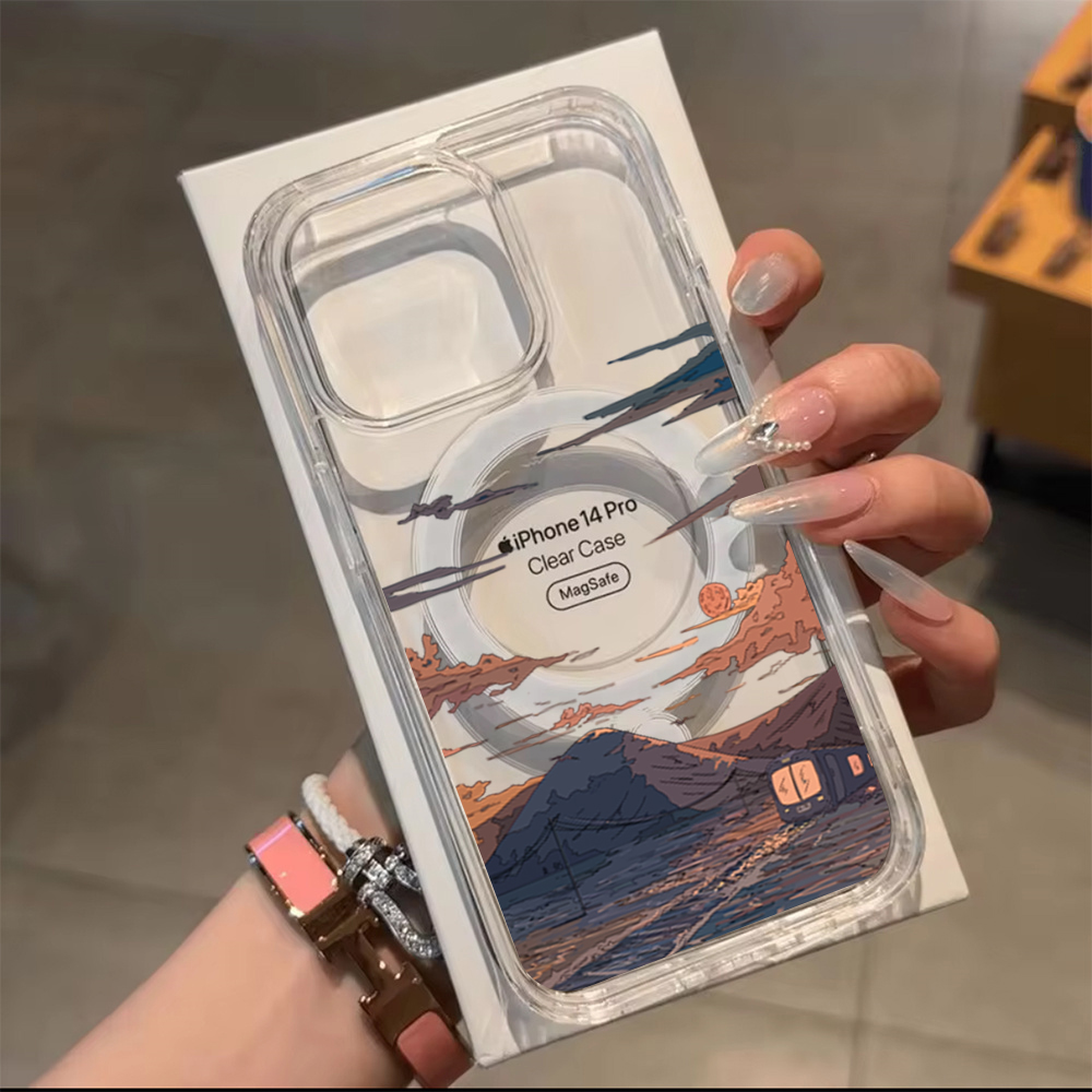 Sunset Pattern Fashion Phone C - Phone Cases Magsafe reseña y precio