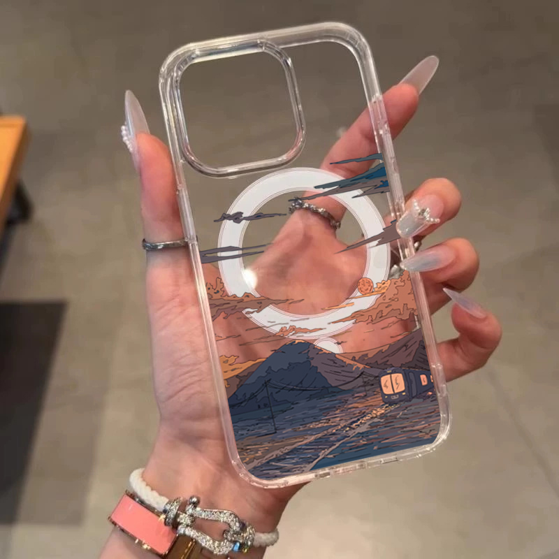 Sunset Pattern Fashion Phone C - Phone Cases Magsafe reseña y precio