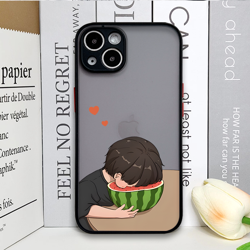 Creative Cartoon Boy Girl Pair - Phone Cases For Boys reseña y precio
