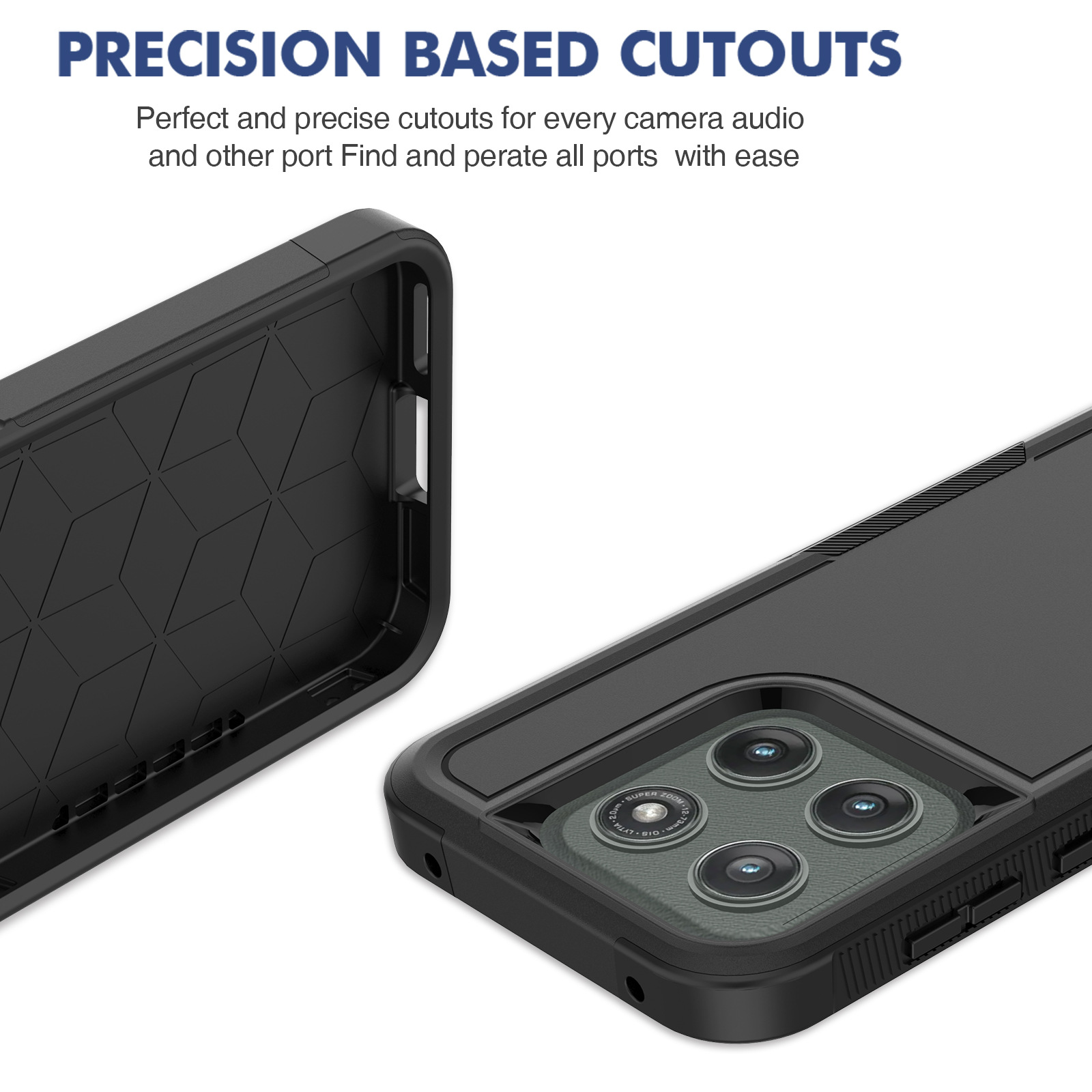 2IN1 Heavy Duty Armor Rugged P - Phone Cases Moto G 2025 reseña y precio