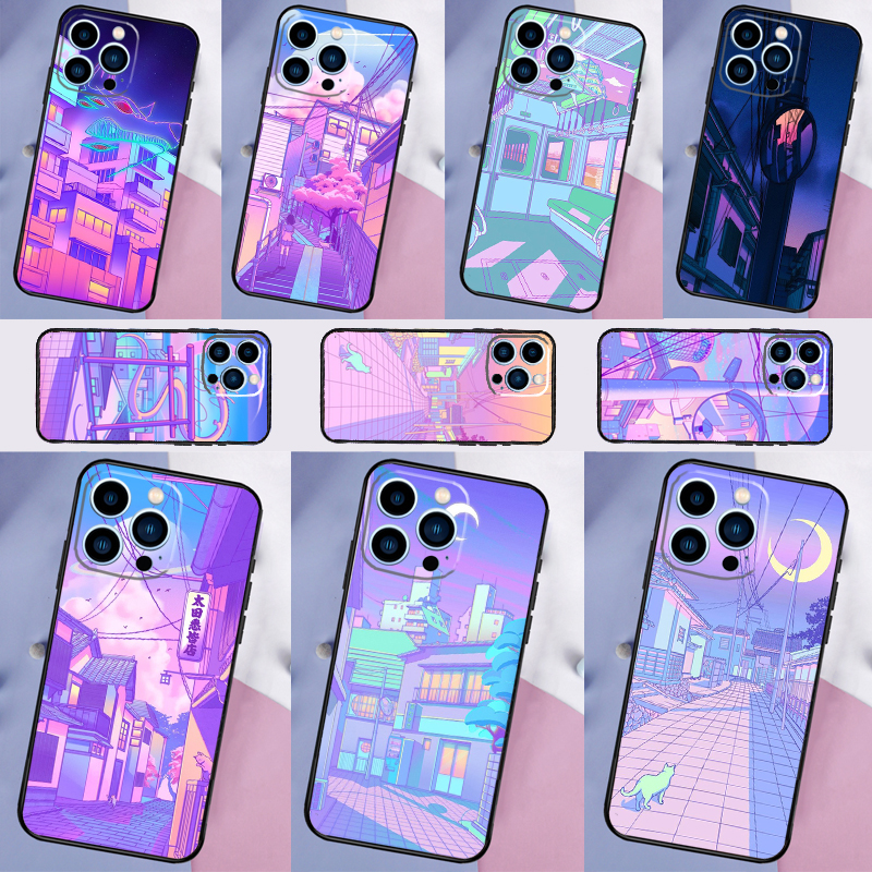 Pastel Japan Kyoto City Phone  - Phone Cases Kyoto reseña y precio