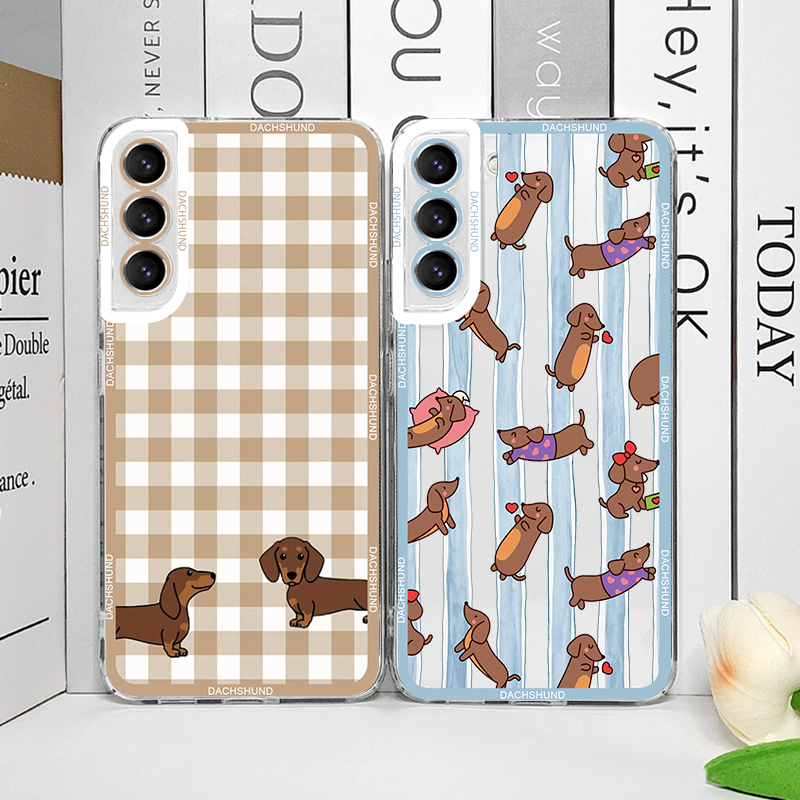 Cute Sausage Dog Phone Case fo - Phone Cases Samsung S25 Fe reseña y precio
