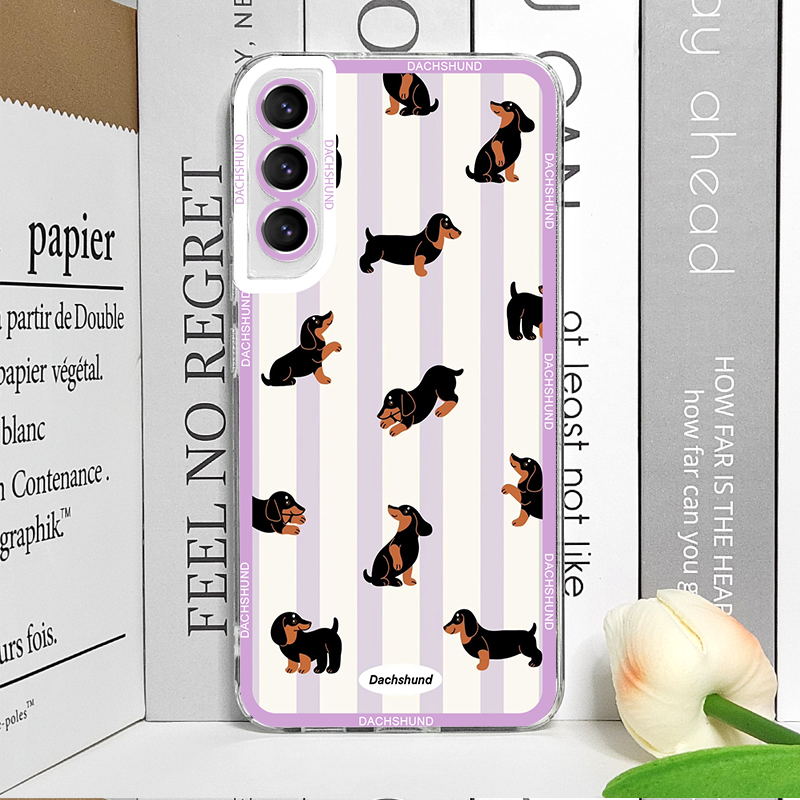 Cute Sausage Dog Phone Case fo - Phone Cases Samsung S25 Fe reseña y precio