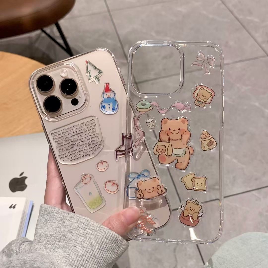 3D Relief Jelly Stickers Cute  - Phone Cases Viral reseña y precio